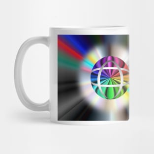 Rainbow Fire Ball Mug